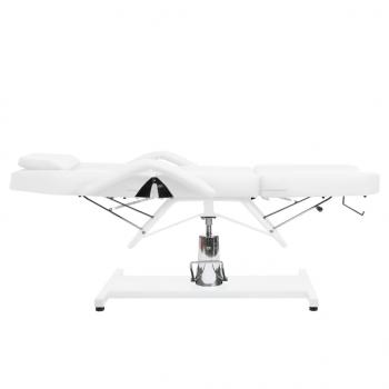 Massagetisch Weiß 180x62x(87-112) cm  
