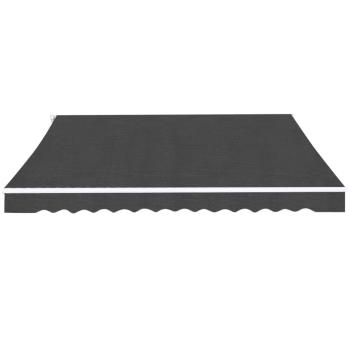 Gelenkarmmarkise 500 cm Anthrazit