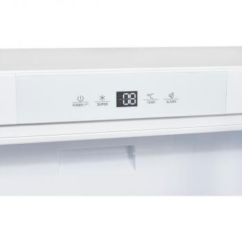 Exquisit UKS130-4-FE-010E Unterbau-Kühlschrank, Nischenhöhe: 82,5 cm, 121L, Festtürtechnik, Schnellgefrieren, weiß