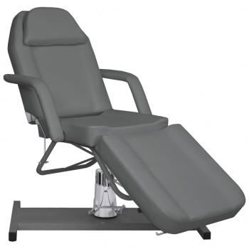 ARDEBO.de - Massagetisch Grau 180x62x(87-112) cm  