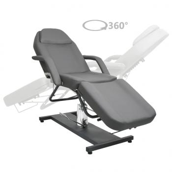 Massagetisch Grau 180x62x(87-112) cm  