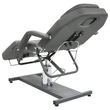 Massagetisch Grau 180x62x(87-112) cm  