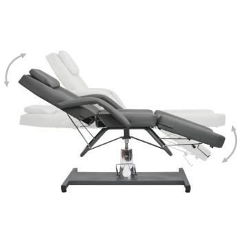 Massagetisch Grau 180x62x(87-112) cm  