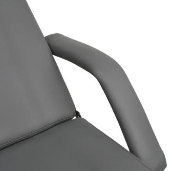 Massagetisch Grau 180x62x(87-112) cm  