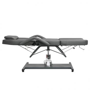 Massagetisch Grau 180x62x(87-112) cm  