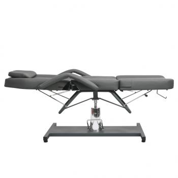 Massagetisch Grau 180x62x(87-112) cm