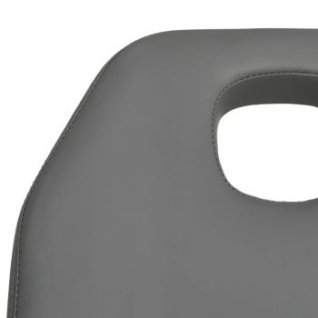 Massagetisch Grau 180x62x(87-112) cm  