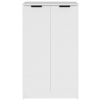 Schuhschrank Weiß 59x35x100 cm Holzwerkstoff