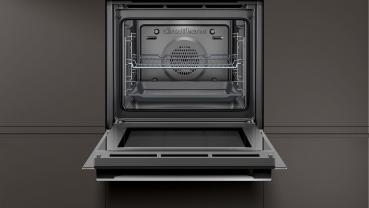 Neff B1CCC0AN0 N30 EEK: A Einbaubackofen, 60cm breit, 71 L, CircoTherm, Kindersicherung, Edelstahl
