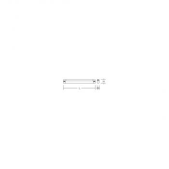 RZB Strip-Light LED Wandleuchte, 4W, 380lm, 3000K, weiß (451156.002.2)