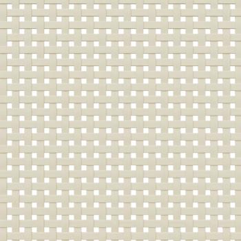 Nachttisch SENJA Rattan-Look Weiß 40x35x65 cm Massivholz Kiefer