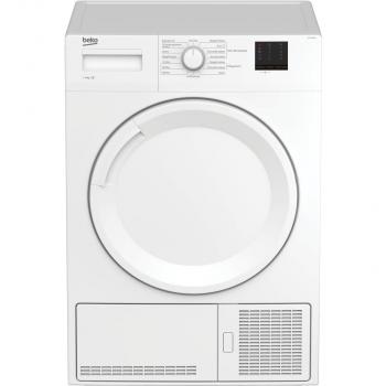 ARDEBO.de Beko DCU 8230 N EEK: G Kondenstrockner, 60 cm breit, 15 Programme, OptiSense, AquaWave, weiß