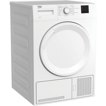 Beko DCU 8230 N EEK: G Kondenstrockner, 60 cm breit, 15 Programme, OptiSense, AquaWave, weiß