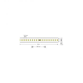 The Light Group TLG-0350 SLC LED-Strip, 230 V, 850 lm, 3000 K, 10 m, Set