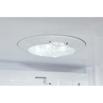 Exquisit KB60-V-090E Mini Standkühlschrank, 45 cm breit, 52L, LED Beleuchtung, Temperaturregelung, schwarz