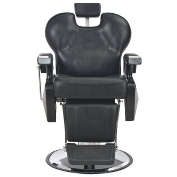 Friseurstuhl Schwarz 72×68×98 cm Kunstleder
