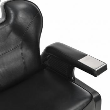 Friseurstuhl Schwarz 72×68×98 cm Kunstleder