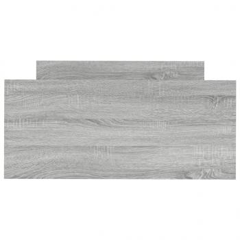 Bettgestell Grau Sonoma 90x190 cm Holzwerkstoff