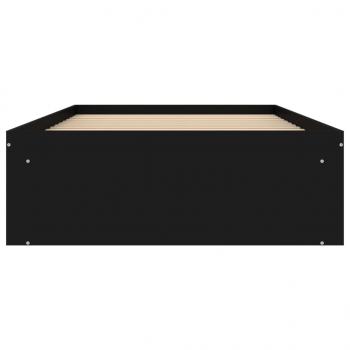 Bettgestell Schwarz 90x200 cm