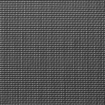 Stapelbare Gartenstühle 2 Stk. Schwarz Textilene