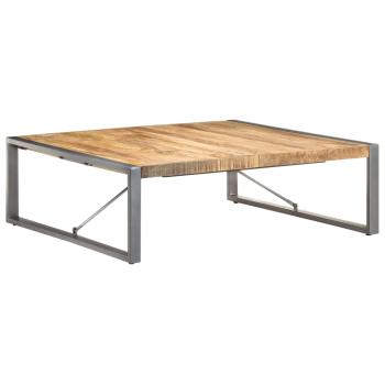 Couchtisch 120x120x40 cm Raues Mangoholz