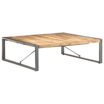 Couchtisch 120x120x40 cm Raues Mangoholz