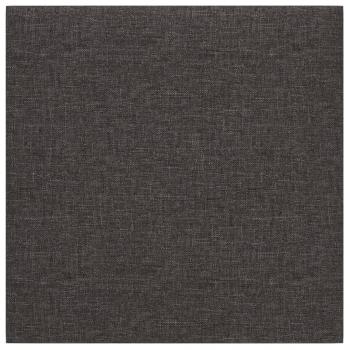 Wandpaneele 12 Stk. Dunkelgrau 30x30 cm Stoff 1,08 m²