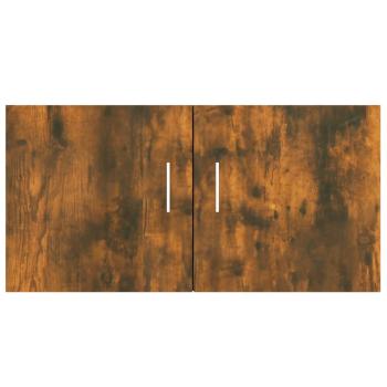 Wandschrank Räuchereiche 80x39x40 cm Holzwerkstoff
