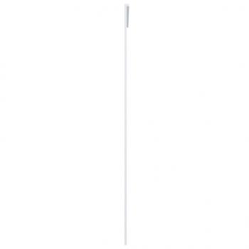 Schiebetür ESG Glas und Aluminium mattiert 102,5x205 cm Weiß