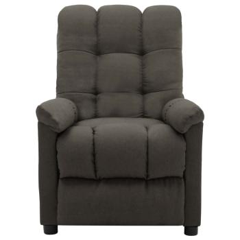 Relaxsessel Taupe Stoff