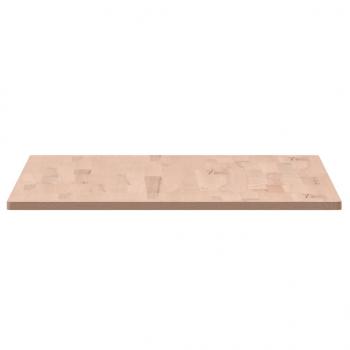 Tischplatte 100x60x1,5 cm Rechteckig Massivholz Buche