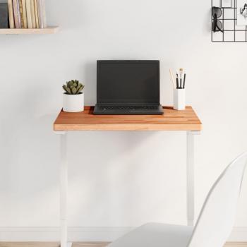 ARDEBO.de - Tischplatte 60x40x2,5 cm Rechteckig Massivholz Buche