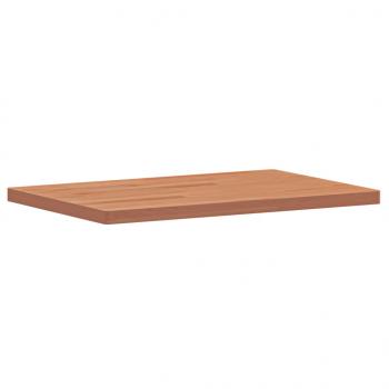 Tischplatte 60x40x2,5 cm Rechteckig Massivholz Buche
