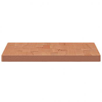 Tischplatte 60x40x2,5 cm Rechteckig Massivholz Buche