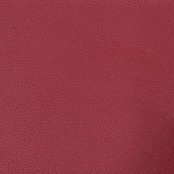 2-Sitzer-Sofa Weinrot 140 cm Kunstleder