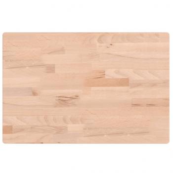 Tischplatte 60x40x4 cm Rechteckig Massivholz Buche