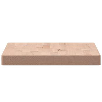 Tischplatte 60x40x4 cm Rechteckig Massivholz Buche