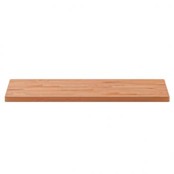 Tischplatte 80x40x2,5 cm Rechteckig Massivholz Buche