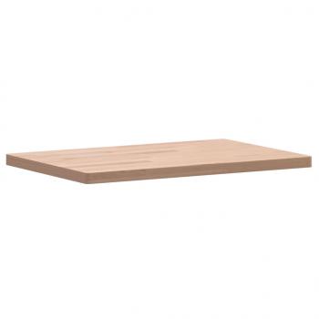 Tischplatte 60x40x2,5 cm Rechteckig Massivholz Buche