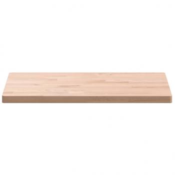 Tischplatte 60x40x2,5 cm Rechteckig Massivholz Buche