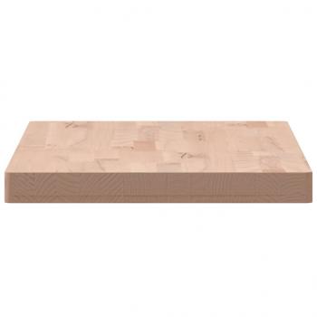 Tischplatte 100x50x4 cm Rechteckig Massivholz Buche