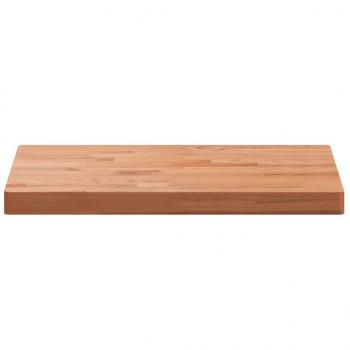 Tischplatte 60x40x4 cm Rechteckig Massivholz Buche