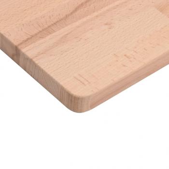 Wandregal 100x20x4 cm Massivholz Buche