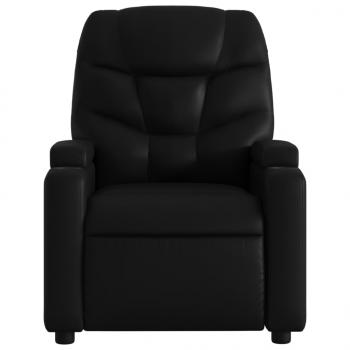 Relaxsessel Schwarz Kunstleder