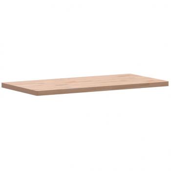 Tischplatte 80x40x2,5 cm Rechteckig Massivholz Buche