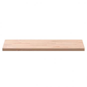 Tischplatte 80x40x2,5 cm Rechteckig Massivholz Buche