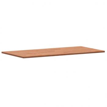 Tischplatte 80x40x1,5 cm Rechteckig Massivholz Buche