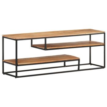 ARDEBO.de - TV-Schrank 130x30x45 cm Akazie Massivholz