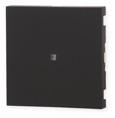 Gira 5104005 KNX RF Bedienaufsatz 1fach, Schwarz matt
