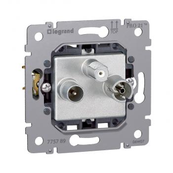 ARDEBO.de Legrand 775789 Einsatz TV-Radio-SAT Einzel Pro 21/Galea
